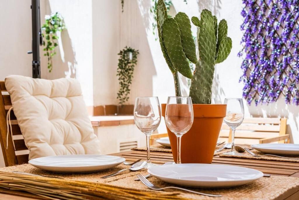 Casa San Miguel Terrace Centro Zaragoza Lejlighed Eksteriør billede